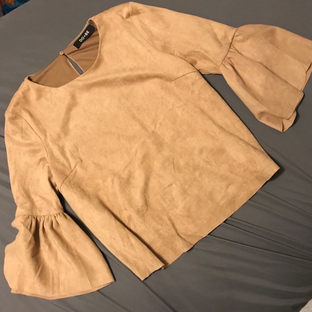 Do+Be Ruffle Sleeve Shirt